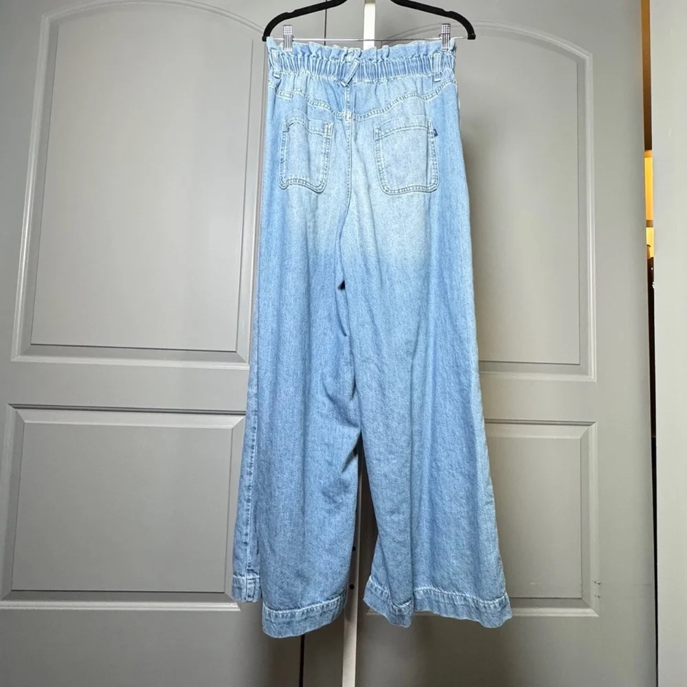 PILCRO Light Blue Wide Leg Jean SZ 29 - Picture 3 of 4
